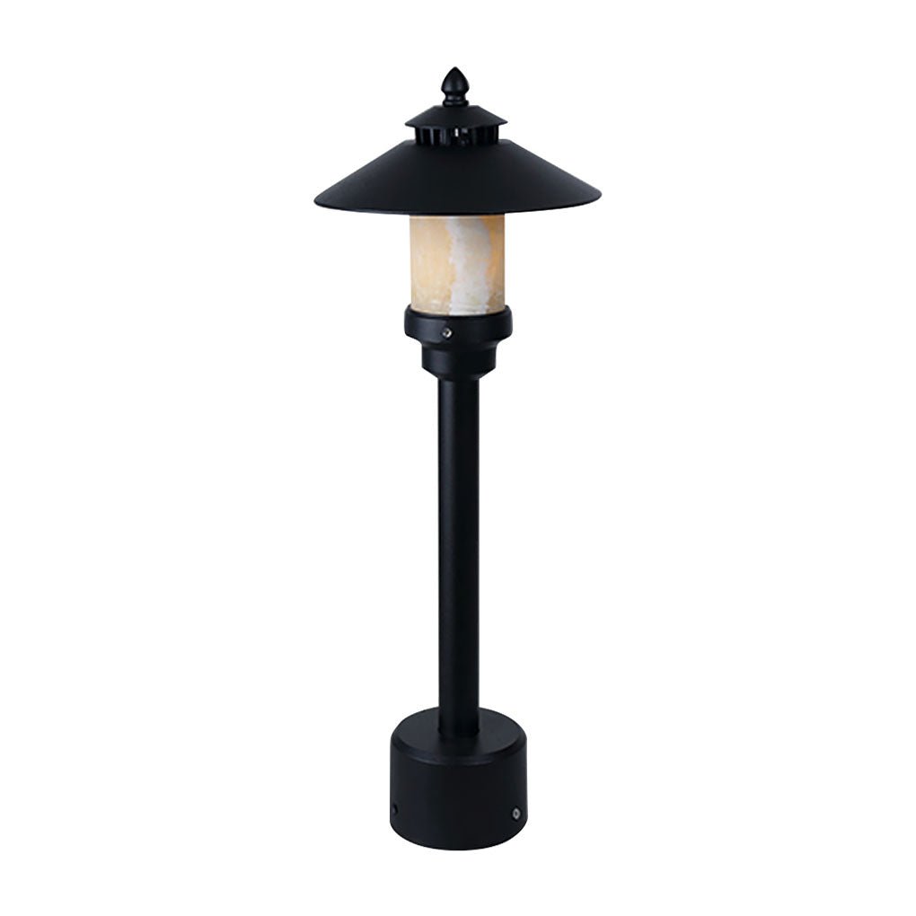 European Style Outdoor Garden Pathway Light Waterproof Aluminum and Marble Landscape Lamp