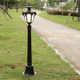 European Style Waterproof Outdoor Garden Pathway Post Light Aluminum Lawn Lamp 31 Inch