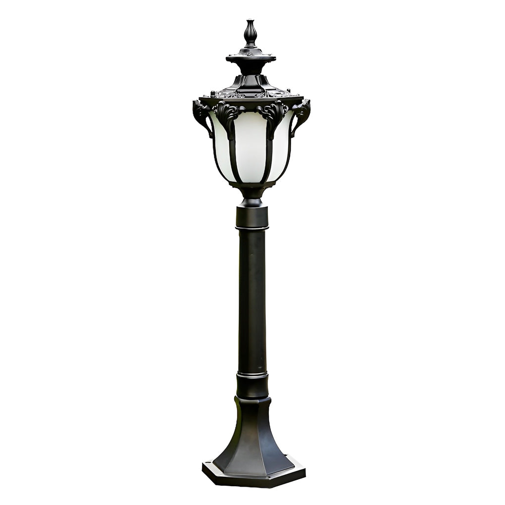 European Style Waterproof Outdoor Garden Pathway Post Light Aluminum Lawn Lamp 31 Inch