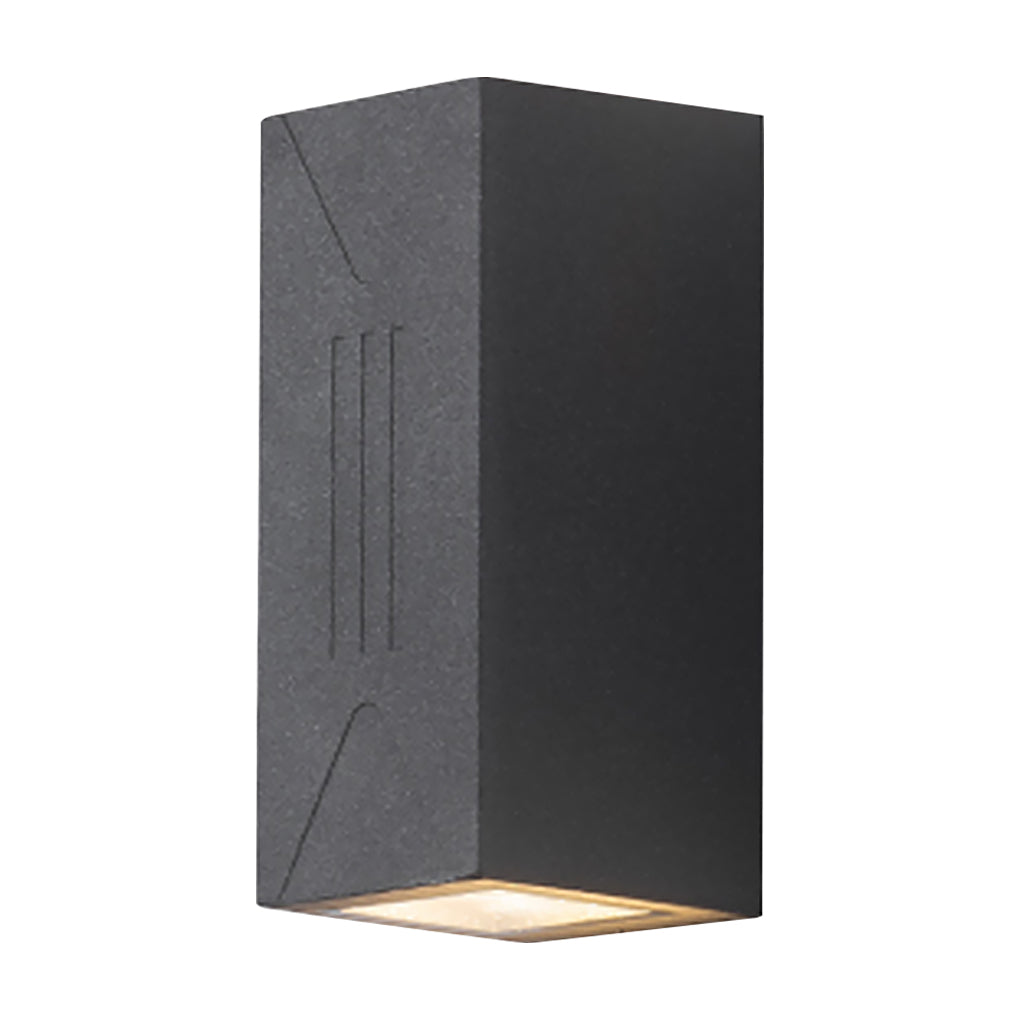 Exterior LED Up and Down Wall Sconce Dual Beam Outdoor Porch Light for Garden Villa