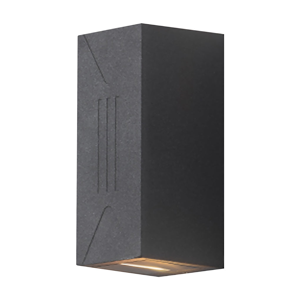 Exterior LED Up and Down Wall Sconce Dual Beam Outdoor Porch Light for Garden Villa