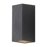 Exterior LED Up and Down Wall Sconce Dual Beam Outdoor Porch Light for Garden Villa