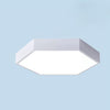 Modern Geometric Hexagon LED Flush Mount Ceiling Light Fixture for Home Decor