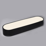 26 Inch Modern Acrylic Flush Mount Ceiling Light with Integrated LED and PVC Shade