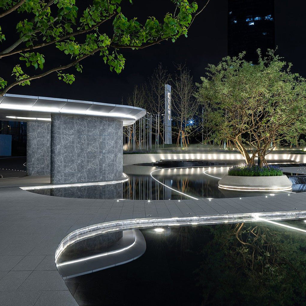 Flexible 360 Degree Round Neon LED Strip Light Waterproof Commercial Advertising Sign Lighting 110V