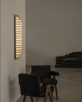 Fragment Patterned Glass LED Wall Sconce Modern Gothic Style Chrome Stainless Steel Light Fixture
