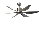 66 Inch Modern Ceiling Fan with 24W Dimmable LED Light Remote Control Silent DC Motor
