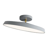 Modern Adjustable Circular LED Nordic Ceiling Light Flush Mount Fixture for Bedroom and Dining Room
