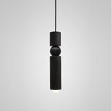 Fulcrum Modern Cylindrical LED Pendant Light Adjustable Hanging Ceiling Fixture