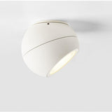 Modern LED Flush Mount Ceiling Light Minimalist Geometric Spotlight Fixture for Aisle and Kitchen