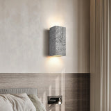 Geometric Brick Design LED Wall Lamp Set for Contemporary Interior Decoration