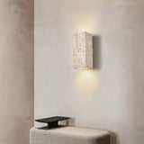 Geometric Brick Design LED Wall Lamp Set for Contemporary Interior Decoration