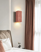 Geometric Brick Design LED Wall Lamp Set for Contemporary Interior Decoration