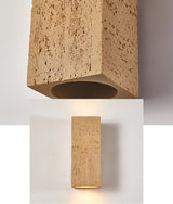 Geometric Brick Design LED Wall Lamp Set for Contemporary Interior Decoration