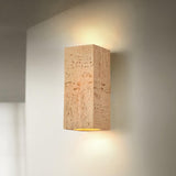 Geometric Brick Design LED Wall Lamp Set for Contemporary Interior Decoration