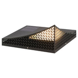 Geometric Pattern Outdoor Landscape Decorative Light Waterproof Stainless Steel Garden Lantern