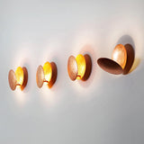 Giorgio Adjustable Disc Wall Lamp Modern LED Indirect Sconce Lighting for Bedroom and Hallway