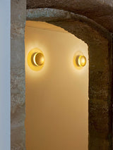 Giorgio Adjustable Disc Wall Lamp Modern LED Indirect Sconce Lighting for Bedroom and Hallway