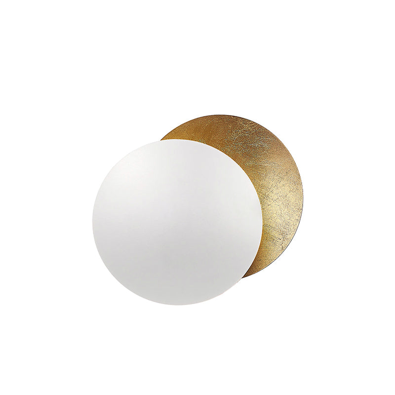 Giorgio Adjustable Disc Wall Lamp Modern LED Indirect Sconce Lighting for Bedroom and Hallway