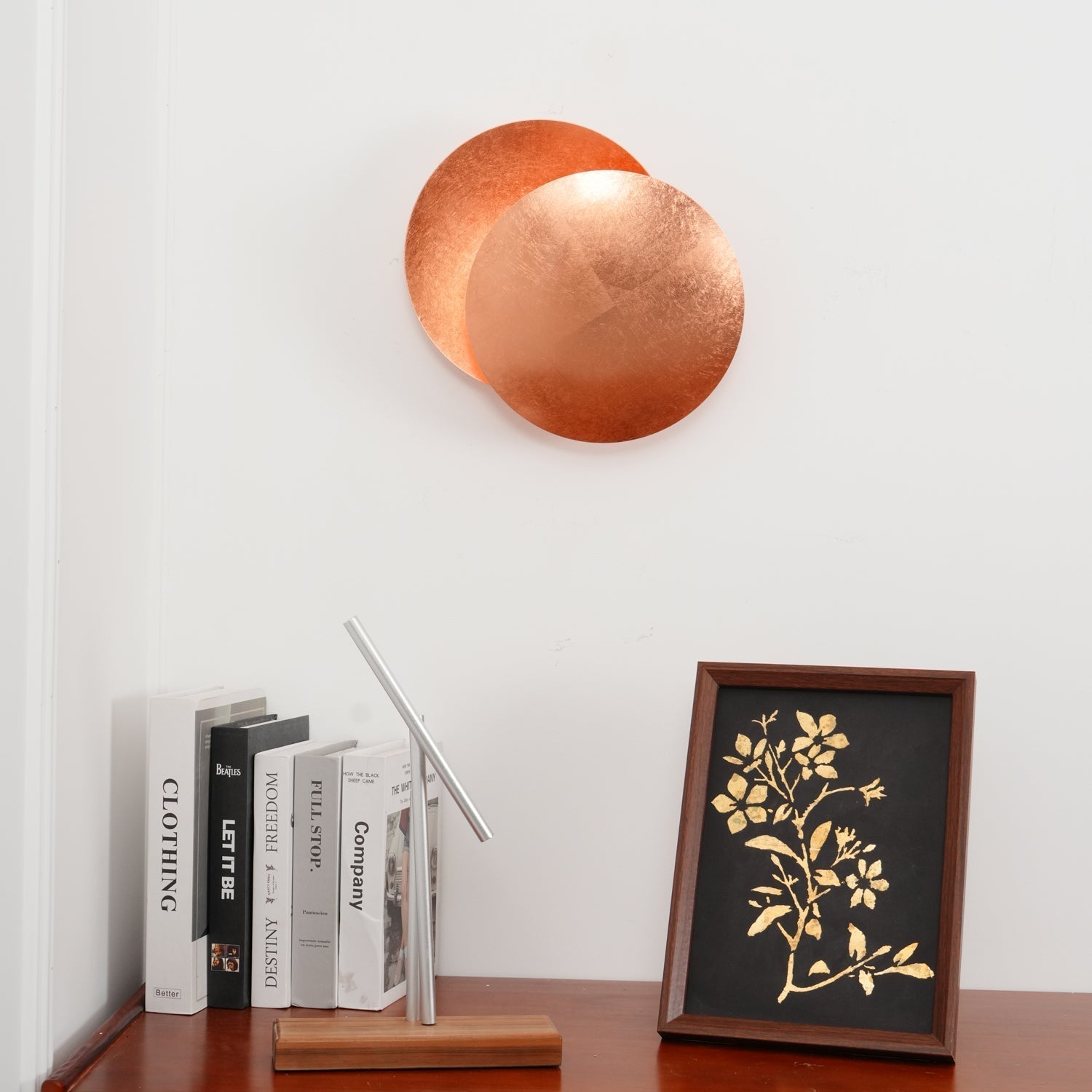 Giorgio Adjustable Disc Wall Lamp Modern LED Indirect Sconce Lighting for Bedroom and Hallway