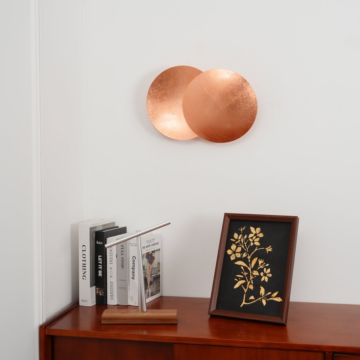 Giorgio Adjustable Disc Wall Lamp Modern LED Indirect Sconce Lighting for Bedroom and Hallway