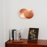 Giorgio Adjustable Disc Wall Lamp Modern LED Indirect Sconce Lighting for Bedroom and Hallway