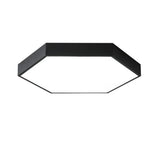 Modern Geometric Hexagon LED Flush Mount Ceiling Light Fixture for Home Decor
