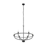 Greyson Modern Brass Vine Chandelier Minimalist Multi Light Ceiling Fixture