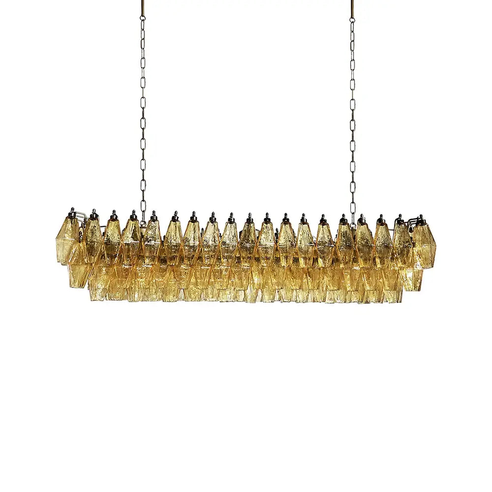 handcrafted-amber-murano-poliedri-glass-chandelier-luxury-rectangular-lighting-fixture