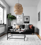 Handcrafted Bamboo Braided Pendant Light Natural Woven Hanging Lamp for Indoor Lighting
