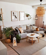 Handcrafted Bamboo Braided Pendant Light Natural Woven Hanging Lamp for Indoor Lighting