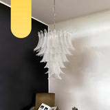 handcrafted-murano-glass-felci-chandelier-with-transparent-petals-for-luxury-living-room