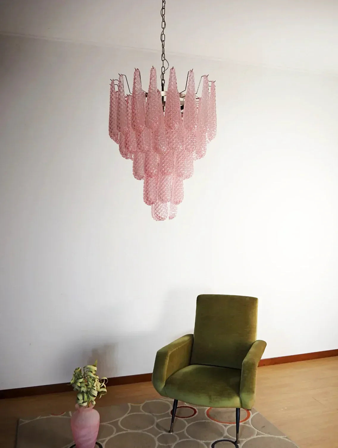 handcrafted-pink-glass-petal-drop-chandelier-elegant-murano-style-lighting-for-modern-living-room