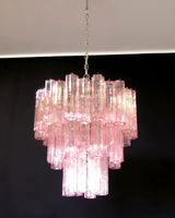 handcrafted-pink-murano-glass-tube-chandelier-for-modern-luxury-interior-lighting