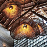 handcrafted-woven-rattan-wave-pendant-light-for-coastal-modern-living-room-lighting