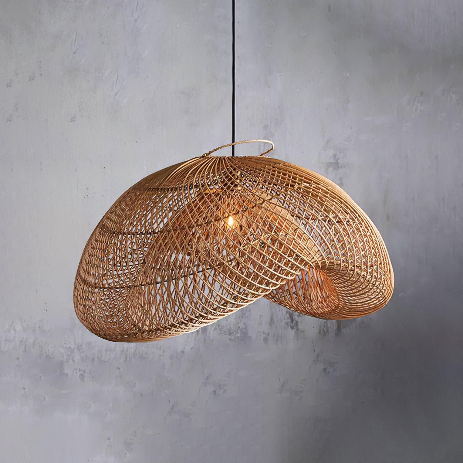 handcrafted-woven-rattan-wave-pendant-light-for-coastal-modern-living-room-lighting