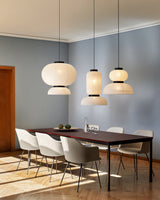 Handmade Rice Paper Lantern Pendant Light Contemporary Japanese Style Hanging Lamp