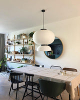 Handmade Rice Paper Lantern Pendant Light Contemporary Japanese Style Hanging Lamp