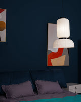 Handmade Rice Paper Lantern Pendant Light Contemporary Japanese Style Hanging Lamp
