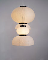 Handmade Rice Paper Lantern Pendant Light Contemporary Japanese Style Hanging Lamp