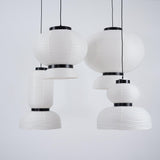 Handmade Rice Paper Lantern Pendant Light Contemporary Japanese Style Hanging Lamp