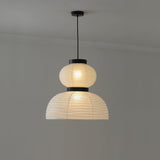 Handmade Rice Paper Lantern Pendant Light Contemporary Japanese Style Hanging Lamp