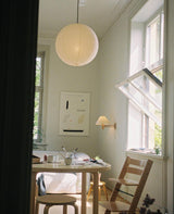 Handmade Washi Paper Pendant Light Japanese Style Mulberry Paper Hanging Lamp for Home Decor