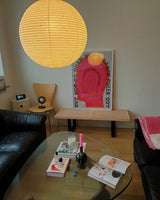 Handmade Washi Paper Pendant Light Japanese Style Mulberry Paper Hanging Lamp for Home Decor