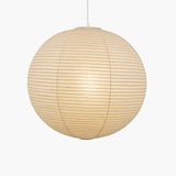 Handmade Washi Paper Pendant Light Japanese Style Mulberry Paper Hanging Lamp for Home Decor