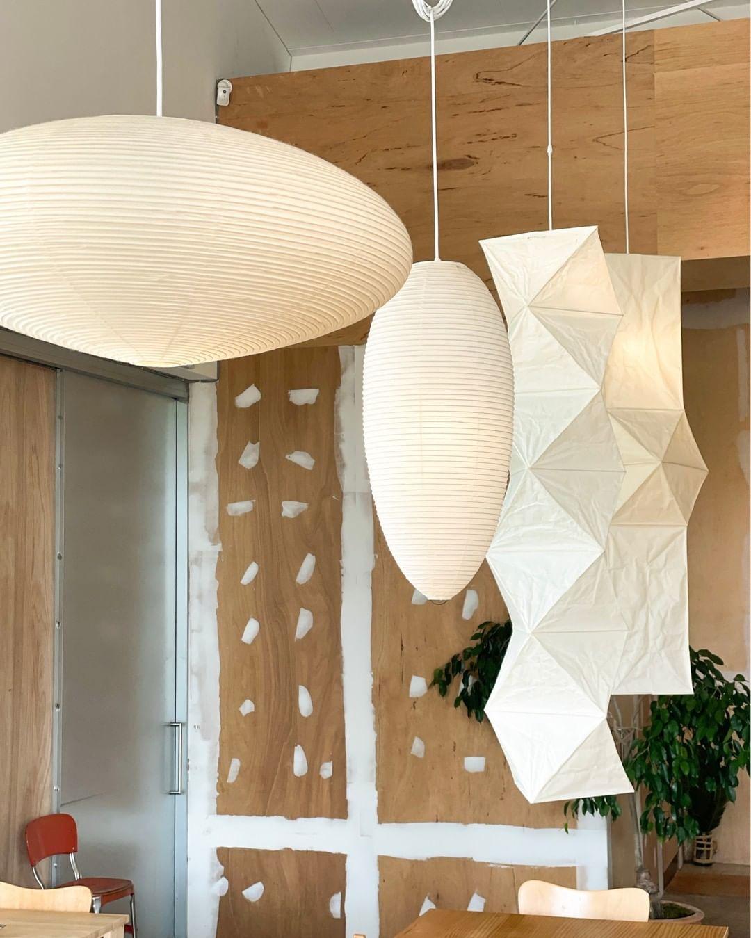 Handmade Washi Rice Paper Swag Light 15A Plug In Pendant for Minimalist Home Decor
