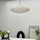 Handmade Washi Rice Paper Swag Light 15A Plug In Pendant for Minimalist Home Decor