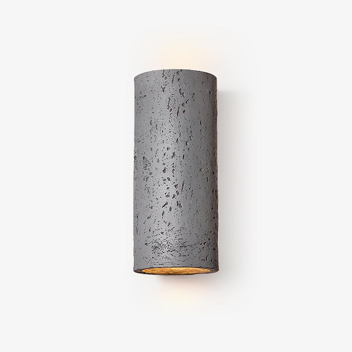 Hans Modern Textured Composite Wall Sconce Pair for Bedroom and Vanity Indoor Lighting