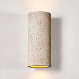 Hans Modern Textured Composite Wall Sconce Pair for Bedroom and Vanity Indoor Lighting