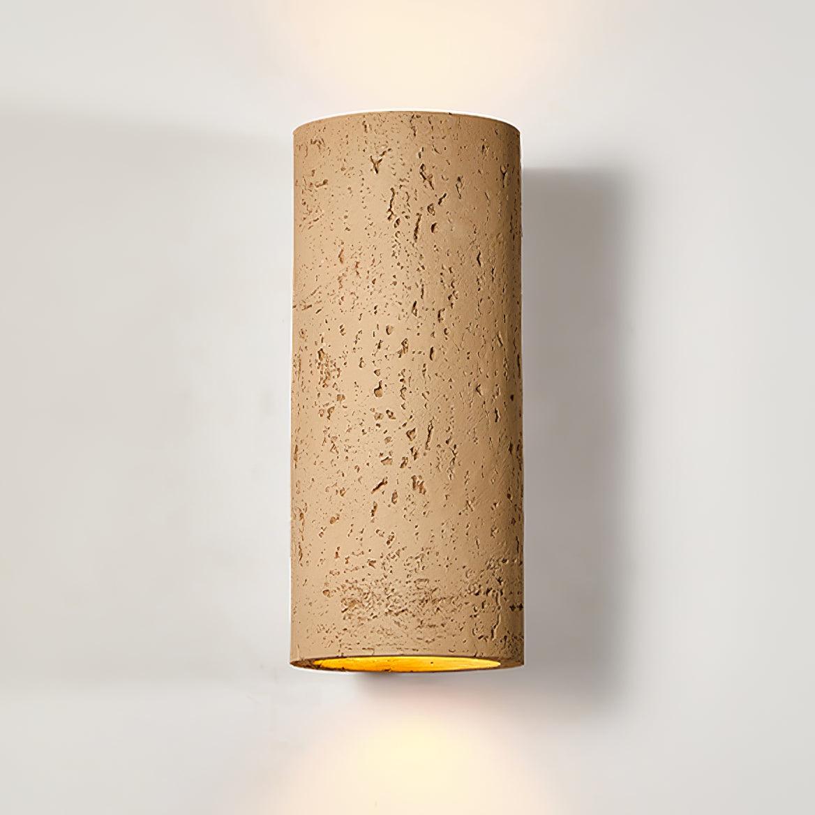 Hans Modern Textured Composite Wall Sconce Pair for Bedroom and Vanity Indoor Lighting